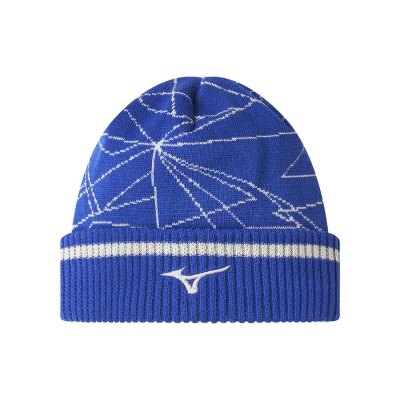Gorros Mizuno Breath Thermo Estampados Hombre - Azules - Chile M351CEVYFM